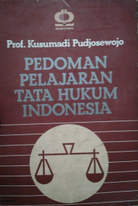 Pedoman Pelajaran Tata Hukum Indonesia