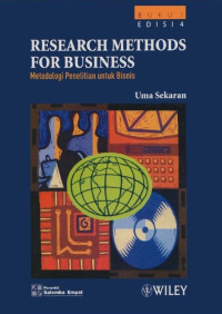 Research Methods For Business; Metodologi Penelitian Untuk Bisnis Buku 1 Ed. 4